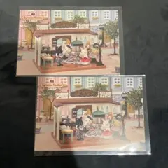 シルバニアファミリー ポストカード2枚