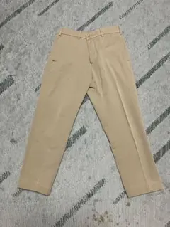 ユニクロ　スマートアンクルパンツ　ベージュ　S