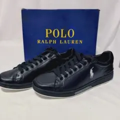 POLO RALPH LAUREN ブラックスニーカー　R780