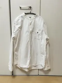 BARNS OUTITTERS ホワイトシャツ XL バーンズ　バンドシャツ