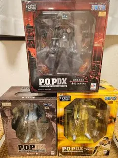 ワンピースフィギュアP.O.P DX 三大将 青キジ 赤犬 黄猿