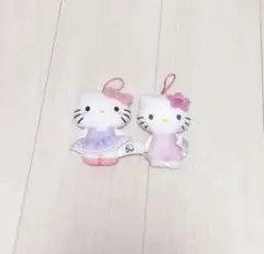 ハローキティ ぬいぐるみ マスコット マクドナルド2個セット