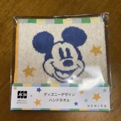 ディズニーデザイン ハンドタオル ミッキーマウス