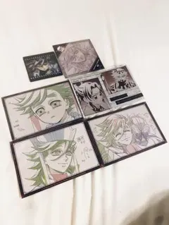 鬼滅の刃　童磨　ダイニング　ポストカード　コースター