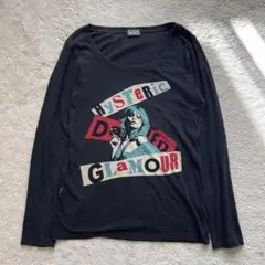 y2k❤️00s HYSTERIC GLAMOUR デビルガール ロゴ ロンT - メルカリ