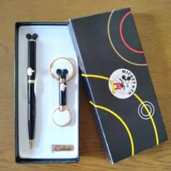 ミッキーマウスのボールペンとキーホルダーセット☆Colibri×DISNEY