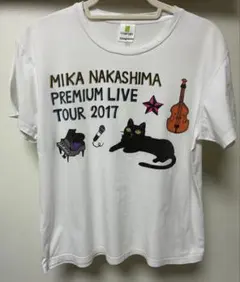 中島美嘉　プレミアムライブツアーTシャツ S