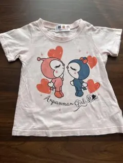 アンパンマン Tシャツ ピンク　90cm