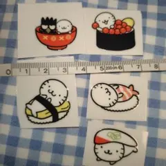 ばつ丸はなまる シール