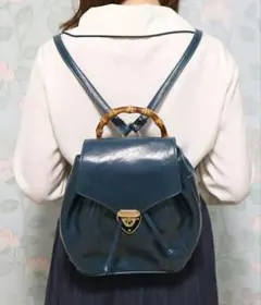フィント　バンブーハンドル ミニリュックのサムネイル