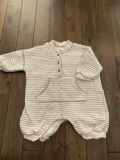 ストライプ　ロンパース 80センチ