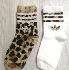 新品タグ付　adidas アディダス　オリジナルス　ヒョウ柄ソックスセット