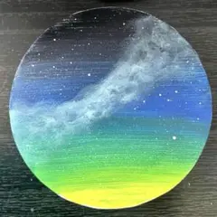 no.206 【夜空】　アクリル画