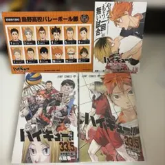 ハイキュー!! 映画特典 33.5巻 37巻カバー ポストカード