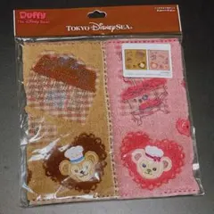 ダッフィー&シェリーメイ　スウィートダッフィー　ミニタオル　2枚セット
