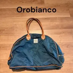 Orobianco ダークブルー ビジネスバッグ