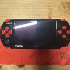 PSP3000 純正ACアダプター ケース付き 動作確認済 ブラック レッド