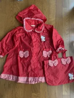 Hello Kitty レインコート バッグセット