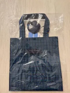新品未開封タグ付き ファミリア familiar 縦型トートバッグ 小 青