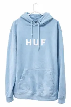 HUF ライトブルー パーカー