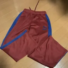 PUMA トレーニングパンツ 赤 青 ASIA X5