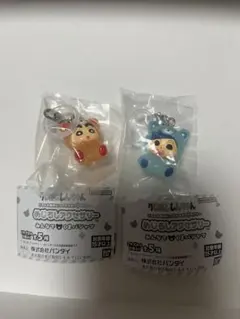 クレヨンしんちゃん めじるしアクセサリー　みんなでくまパジャマ