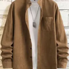 【新品未使用】3L コーデュロイシャツ