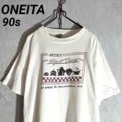 ONEITA 90s USA vintage 企業T シングルステッチ　Tシャツ