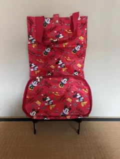 ミニーマウス　折りたたみキャリーバッグ