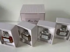 新品未使用　Dior ディオール　ミスディオール　ラコレクション　5ml 4種のサムネイル