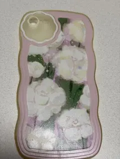 花柄ピンクソフトケース iPhoneケース iPhone7