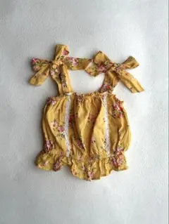 KIDSAGOGO 花柄トップス　110