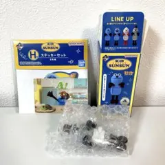 一番くじ パペットスンスン H賞 ステッカーセット シール E賞 ゾンゾン