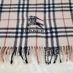 BURBERRY チェック柄 ブランケット 縦110cm x 横65cm