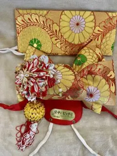 七五三★作り帯金色可愛いお正月 結婚式