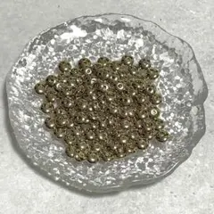 メタルビーズ ラウンド ゴールド ハンドメイド 素材