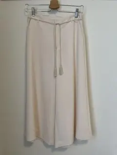 ベルト付きガウチョパンツ　green label relaxing