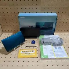 付属品完備 / 動作品 ニンテンドー3DS 本体 アクアブルー