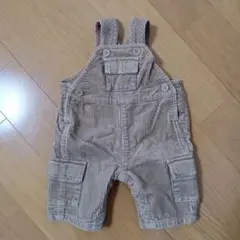 GAP baby　オーバーオール　コーデュロイ　ベージュ　ギャップ ベビー