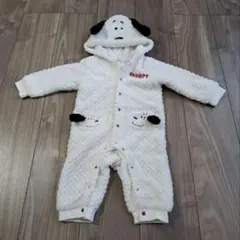 ジャンプスーツ　アウター　防寒　スヌーピー