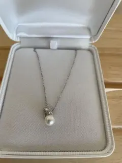 田崎真珠/TASAKI パールペンダントトップネックレス