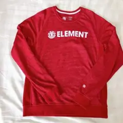 element トレーナー　赤　メンズのサムネイル