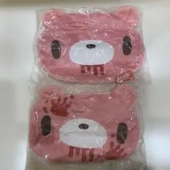 こじろう様専用　グルーミーふわふわFACEポーチスタンダード　ハンドスタンプ