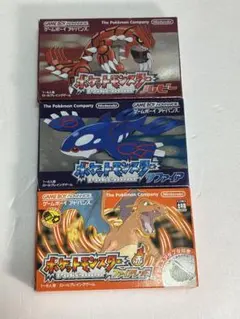 ポケットモンスター　ファイアレッド　ルビー　サファイア　箱のみ