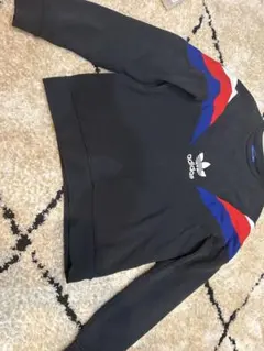 adidas カラーブロック クルーネックスウェット