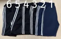 ☆トレーニング用ジャージパンツ☆6本セット☆メンズM☆ネイビー2本ブラック4本☆