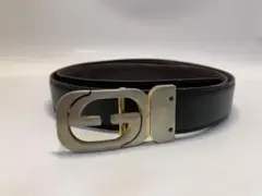 GUCCI グッチ ヴィンテージ レザーベルト オールドグッチのサムネイル