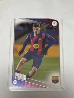 Topps UEFA 페드리 FC 바르셀로나
