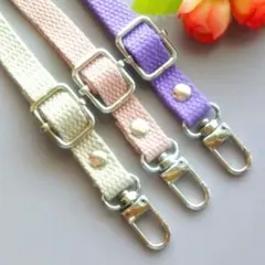 鞄 ポーチ スマホ バッグ用 ショルダーストラップ 紐 単品 がま口口金