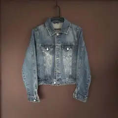 【試着のみ】イング　デニムジャケット M